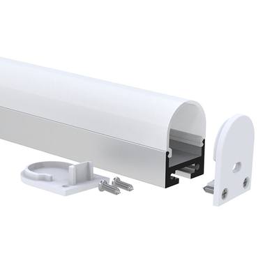 Il nero montato di superficie industriale di profilo del LED anodizzato per il cinema del guardaroba
