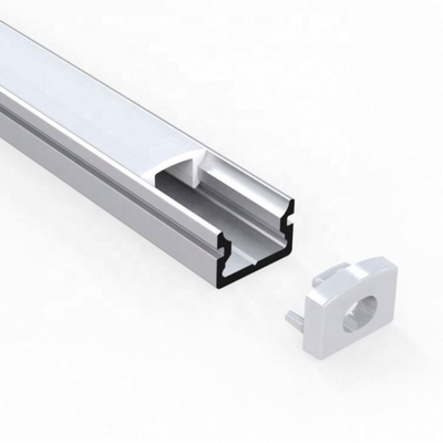 Materiale di alluminio montato superficie del profilo 6063 del LED di forma quadrata per l'armadio da cucina