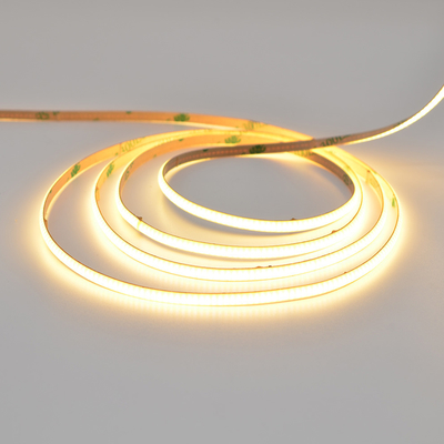 luce di striscia bianca calda di 4mm LED, 3000K 6000K striscia della PANNOCCHIA LED da 12 volt
