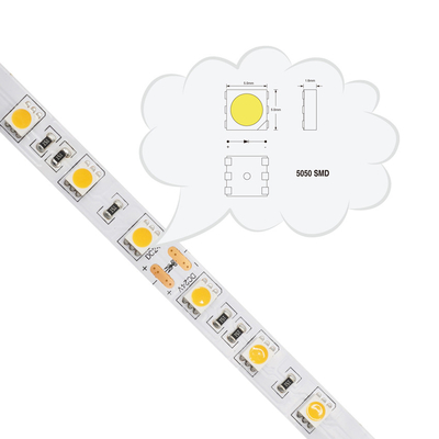 Le strisce flessibili 5050 LED SMD illuminano DC24V 12V per l'OEM dei depositi dell'esposizione
