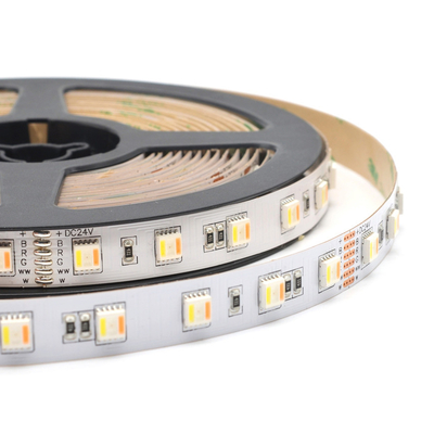 La CC 24V 12V 5050 SMD LED spoglia 5 In1 regolabili flessibili RGBWW RGB IL TDC
