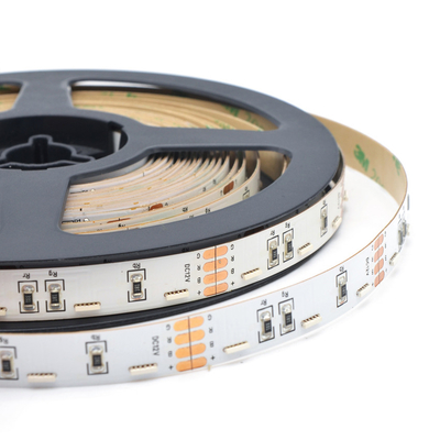 Lampade fluorescenti d'emissione laterali di RGB LED, strisce flessibili di 020Led SMD LED 60 LED/m.