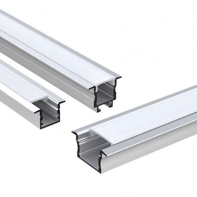 Profili messi ultra luminosi del LED, alloggio di alluminio espulso d'argento del LED