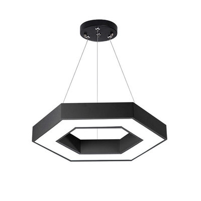 Luci lineari galvanizzate nere del LED, luce magnetica messa di alluminio della pista del LED