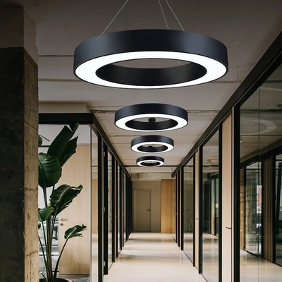Telecomando lineare circolare delle luci Ip44 del giro LED per la decorazione dell'ufficio