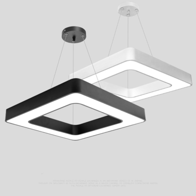 Le luci lineari della sospensione LED, il piede LED del quadrato 4 hanno sospeso il dispositivo lineare