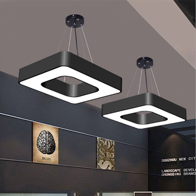Le luci lineari della sospensione LED, il piede LED del quadrato 4 hanno sospeso il dispositivo lineare