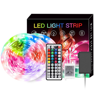 OEM telecomandato infrarosso chiave delle lampade fluorescenti 12V 44 variopinti di RGB Inteligente LED