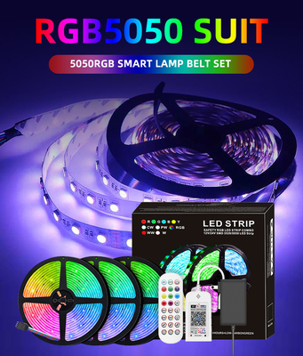 lampade fluorescenti del tester LED di 12V 5050 RGB 10 con controllo di sincronizzazione a distanza IP20