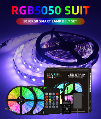 Striscia di RGB LED di controllo 5050 di Bluetooth APP impermeabile per la decorazione all'aperto dell'interno