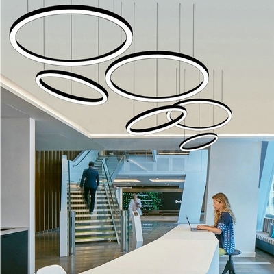 Profilo circolare di montaggio di superficie LED, OEM di alluminio flessibile di profili di Manica