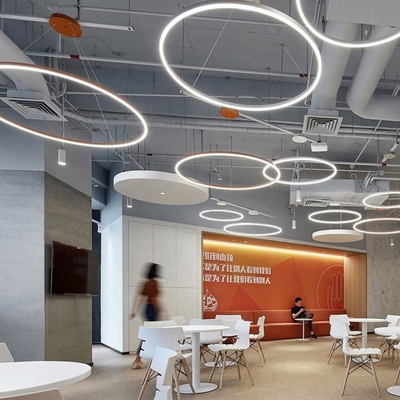Materiale circolare rotondo all'aperto della lega di alluminio di profilo 6063 del LED per il soffitto