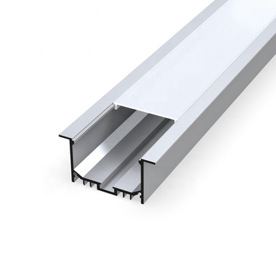 Profilo sospeso flessibile del LED, colore d'argento di alluminio della luce di striscia di profilo LED dell'OEM