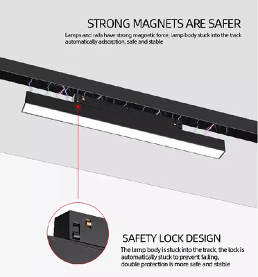 10W ha messo la superficie di alluminio della pista magnetica del LED per la luce del pendente