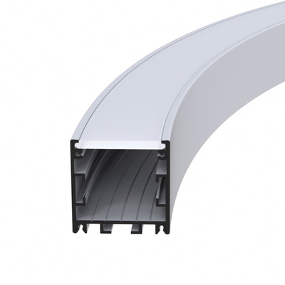 Profilo circolare di alluminio anodizzato del LED, profilo lineare di 35×35mm LED