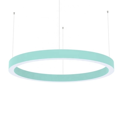 Canale circolare rotondo in alluminio per strisce luminose a LED per ufficio