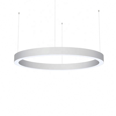Canale circolare rotondo in alluminio per strisce luminose a LED per ufficio