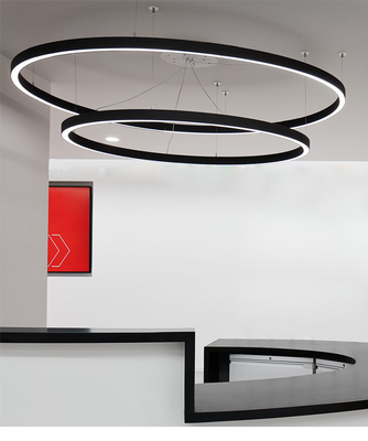 Manica di alluminio rotondo del LED per colore nero pieghevole delle lampade fluorescenti del LED