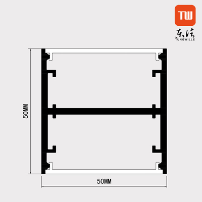 Profilo circolare anodizzato del LED, striscia del LED che alloggia alluminio per l'ufficio del guardaroba